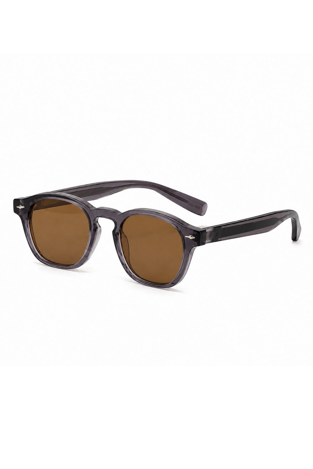 Ivar Graphite Glasses - Front View - IVAR Clothing