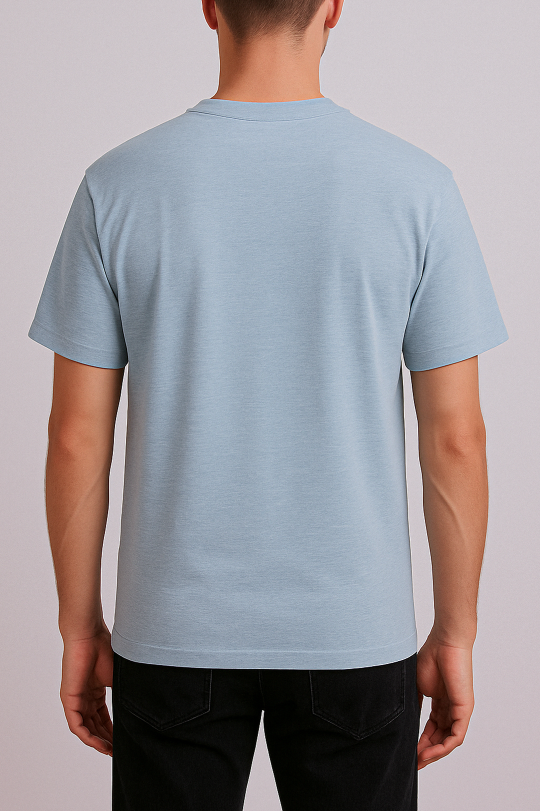 IVAR® Heather Blue Oversized Tshirt