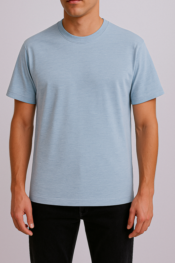 IVAR® Heather Blue Oversized Tshirt