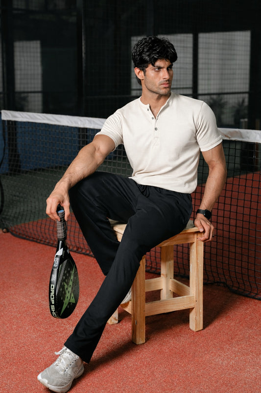 IVAR® Airloop Beige Henley