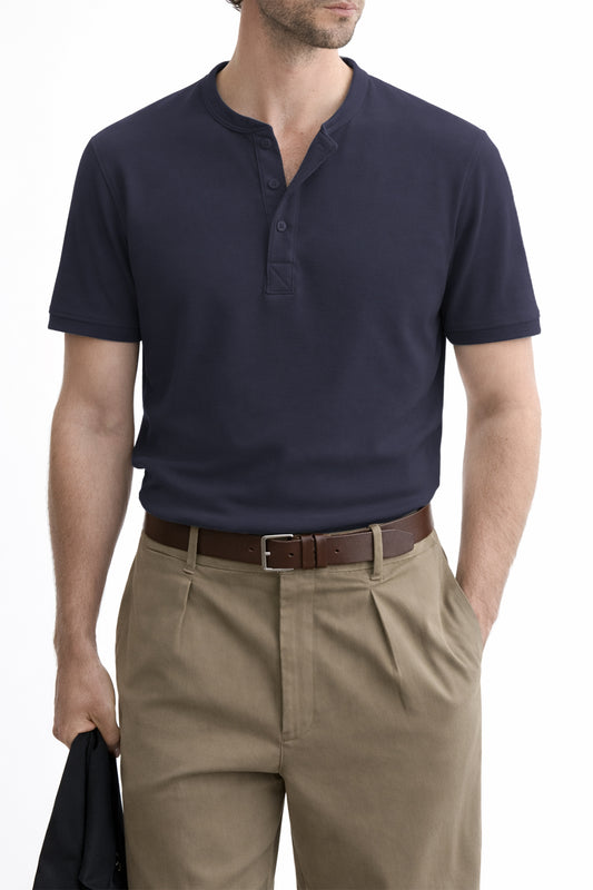 IVAR® Airloop Steel Grey Henley