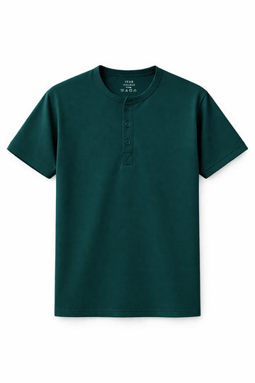 IVAR® Airloop Teal Green Henley