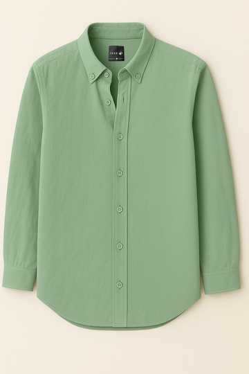 IVAR® Pistachio linen Shirt