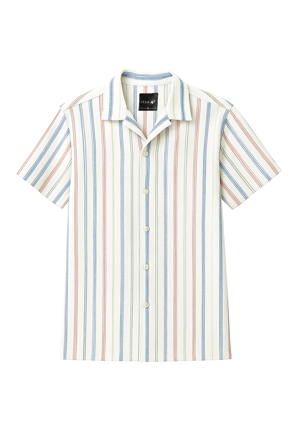 IVAR® Space Dyed Cuban Collar Shirt