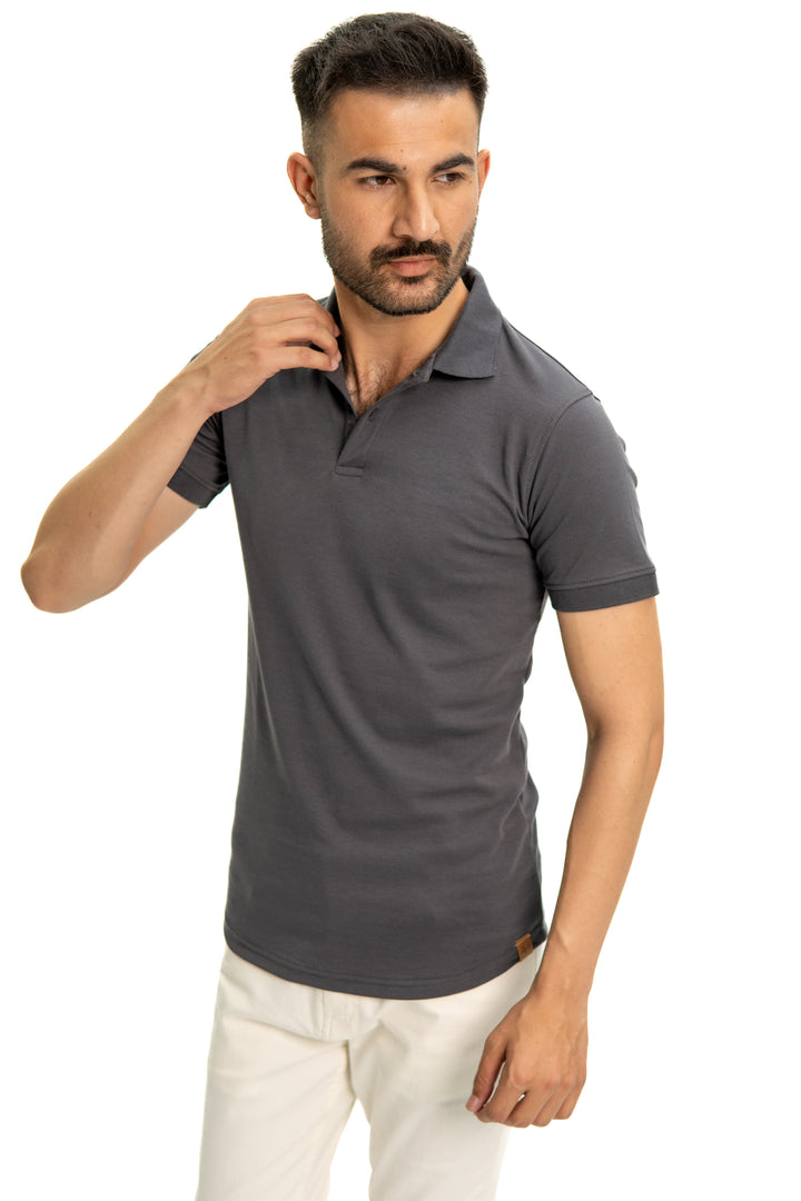 IVAR® Charcoal Versaknit Polo