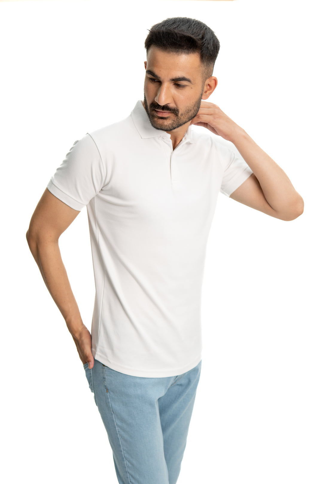 IVAR® White Versaknit Polo