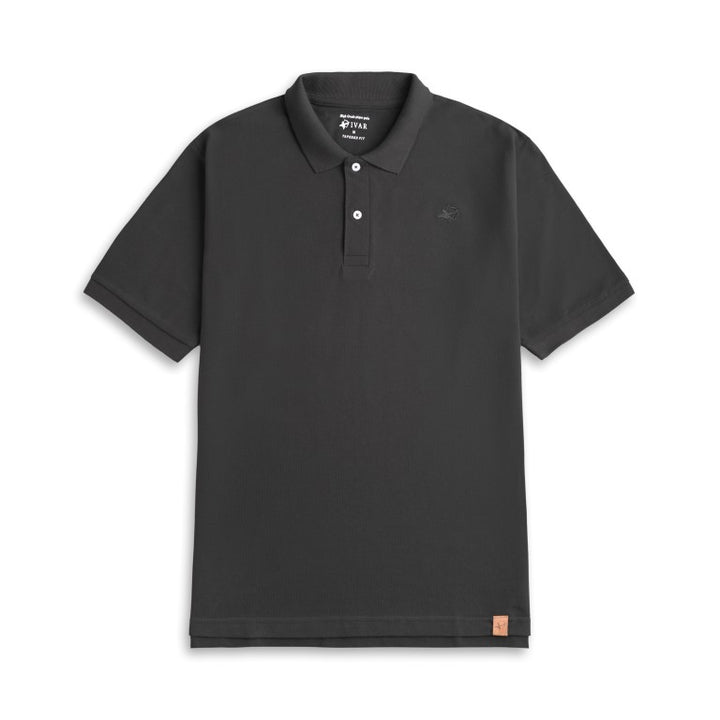 IVAR® Classic Charcoal Grey Polo