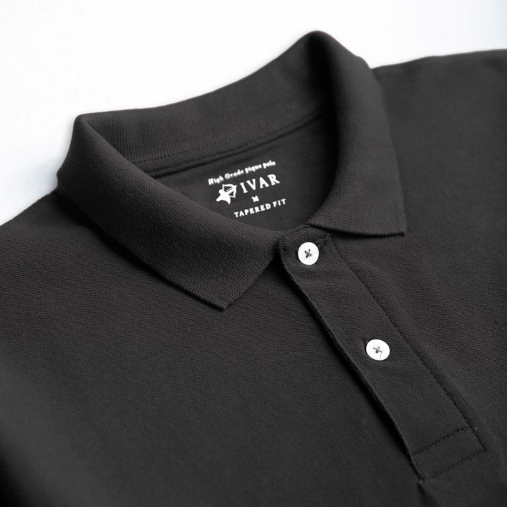 IVAR® Classic Charcoal Grey Polo