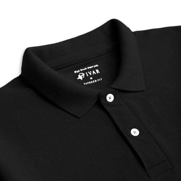 IVAR® Classic Jet Black Polo