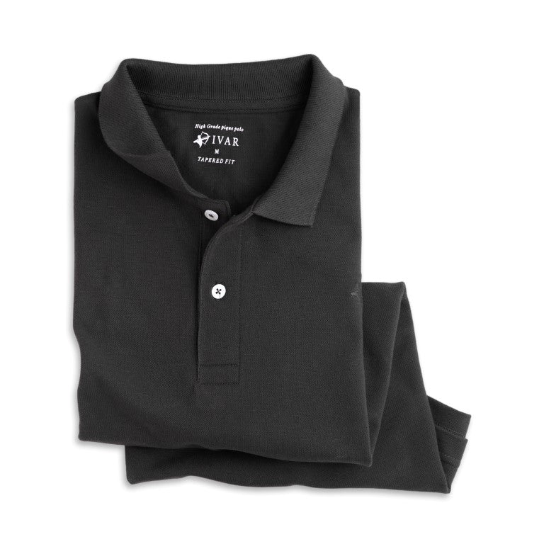 IVAR® Classic Charcoal Grey Polo