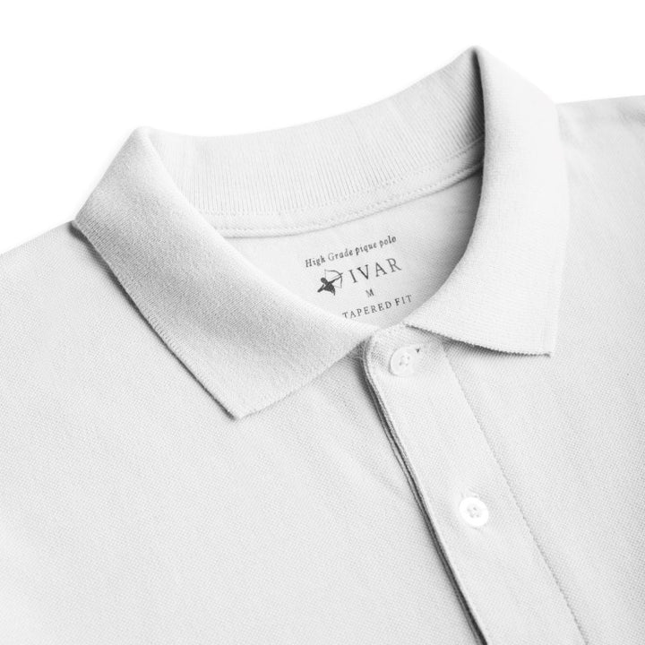 IVAR® Classic Ice White Polo