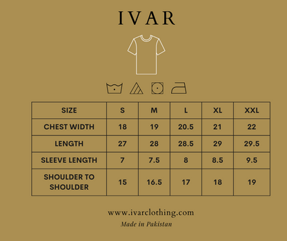 IVAR® Luxeknit Black shirt (Curved Hem design)
