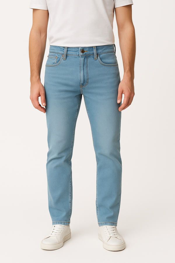 IVAR® Ice Blue Denim with Golden Thread