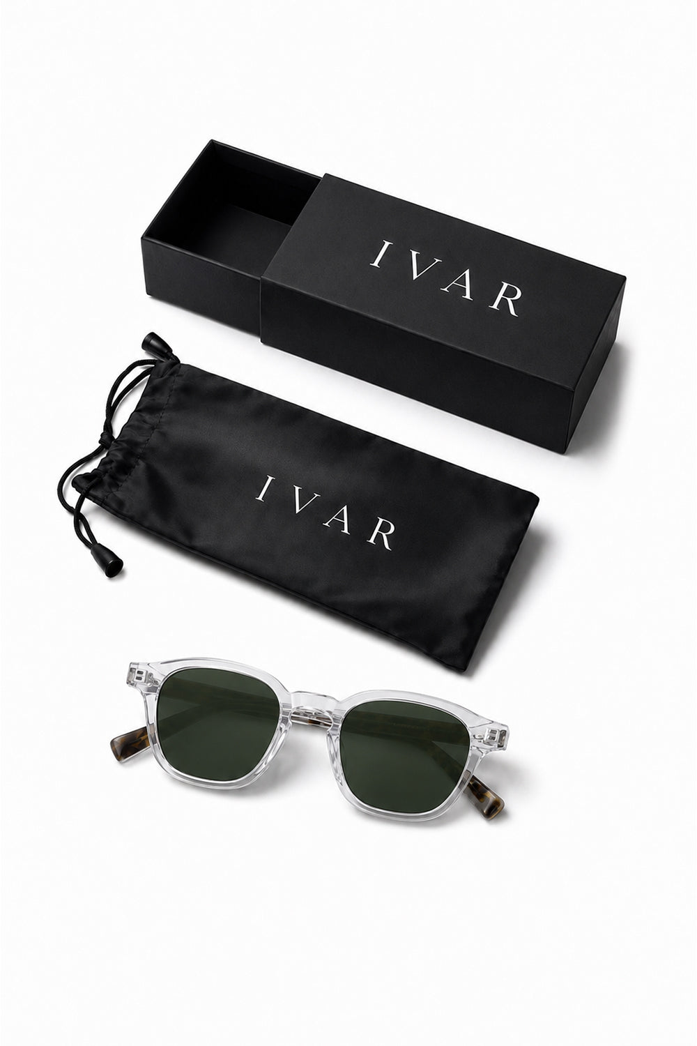 Ivar Icy Desert Glasses - Case and Packaging - IVAR Clothing