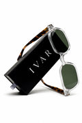 Ivar Icy Desert Glasses - Folded with Case - IVAR Clothing