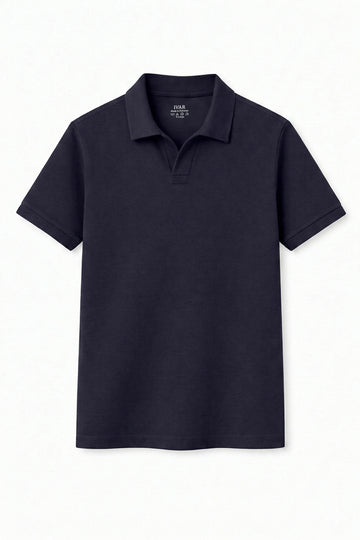 IVAR® Charcoal Johnny Collar Polo