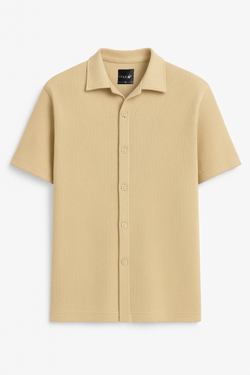 IVAR® Khaki Ribbed Shirt
