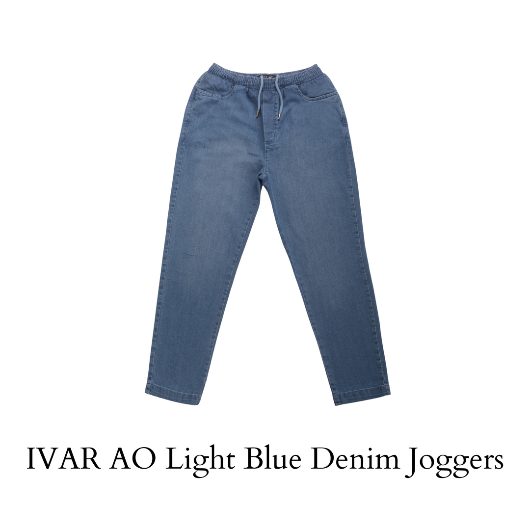 Make your own Pack of 2 IVAR® AO Denim Joggers (Save 10% on Packs)