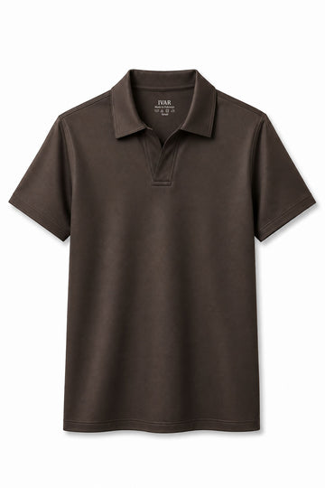IVAR® Dark Brown Light Scuba Polo