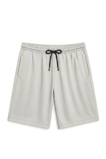 IVAR Beige Light Scuba Shorts