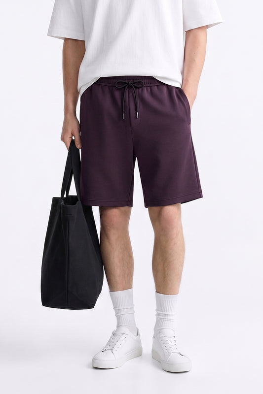 IVAR Maroon Light Scuba Shorts