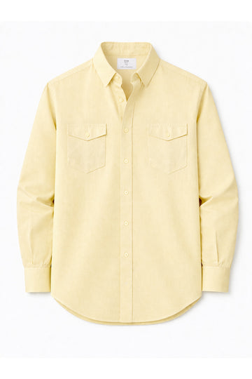 IVAR® Light Khaki Italian Linen Shirt