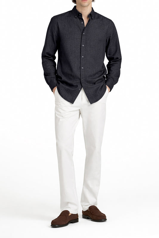 IVAR® Charcoal Linen Shirt