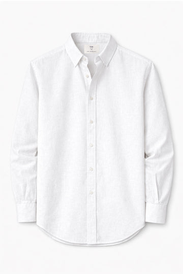 IVAR® White Linen Shirt