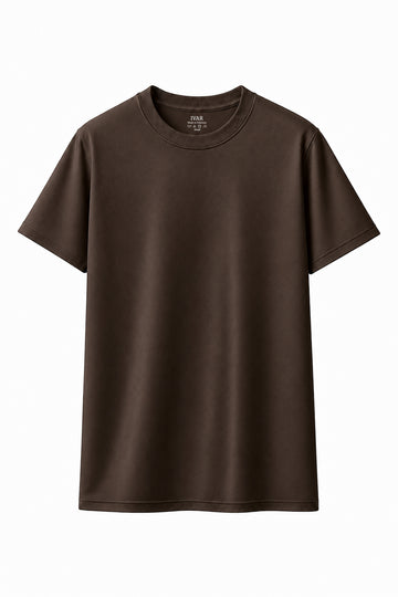 IVAR® Brown Light Scuba oversized Tshirt