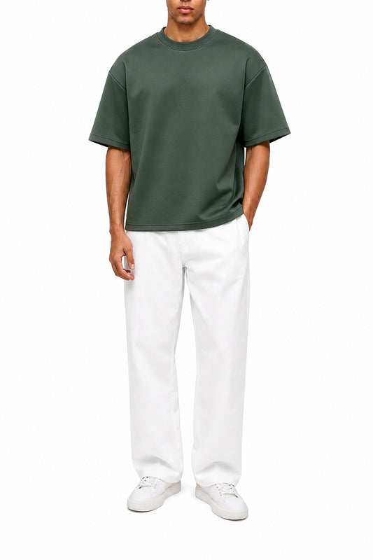 IVAR® Olive Light Scuba oversized Tshirt
