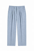 IVAR Sky Luxe Pinstripe Pant - Flat Lay - IVAR Clothing