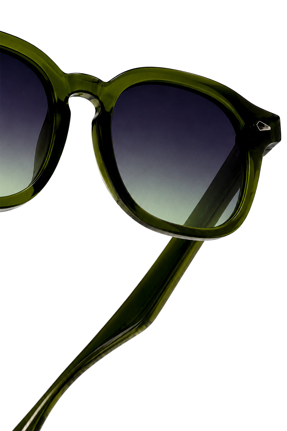 Ivar Matcha Latte Glasses - Angled Detail View - IVAR Clothing