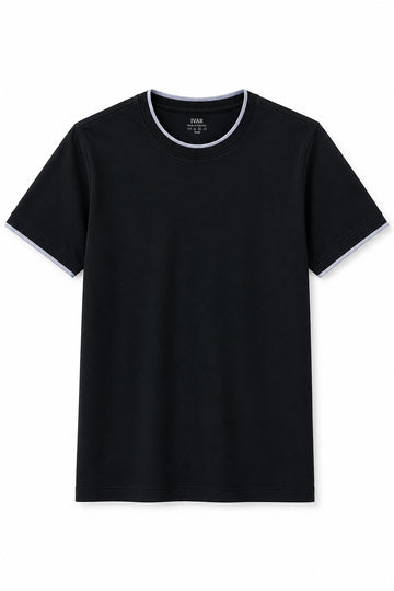 IVAR® Black Tipped Muscle Tshirt