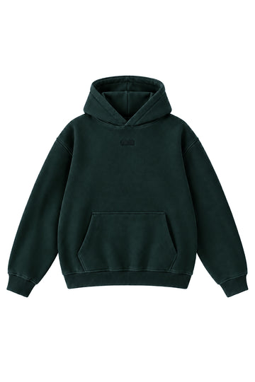 IVAR Deep Forest NYC Hoodie, flat lay front view