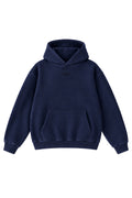 IVAR Navy NYC Hoodie, flat lay front view