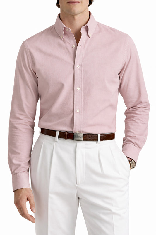 IVAR® Soft Pink Oxford Shirt