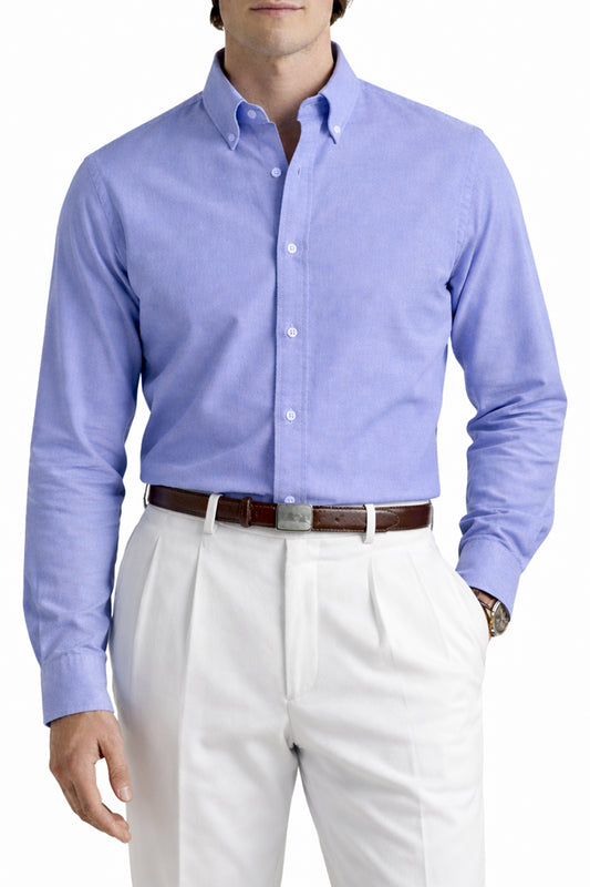 IVAR® Ice Blue Oxford Shirt