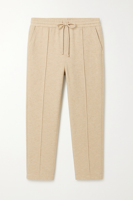IVAR® Oat Meal Stapered Knitted Pants