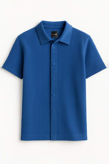 IVAR® Olympic Blue Ribbed Shirt