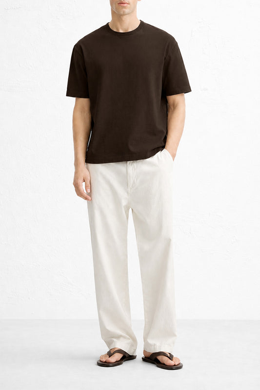 IVAR® Chocolate Brown Oversized Tshirt