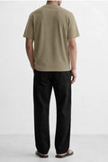IVAR Stone Oversized Tshirt - Model Wearing, Back View - IVAR Clothing