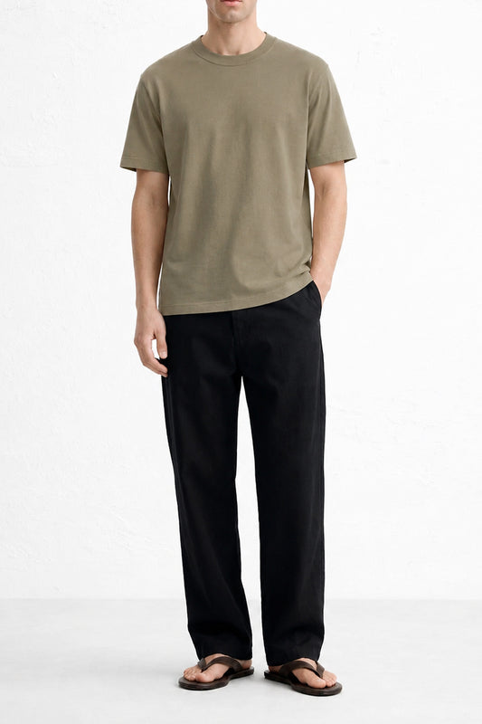 IVAR Stone Oversized Tshirt - Model Wearing, Front View - IVAR Clothing