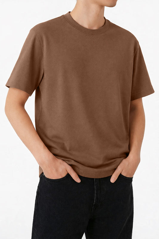 IVAR® Rust Brown Oversized Tshirt