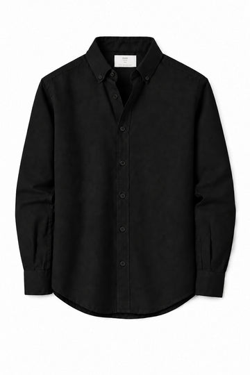 IVAR Black Oxford Shirt