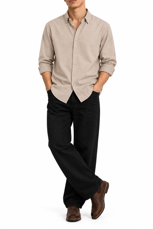 IVAR Khaki Oxford Shirt
