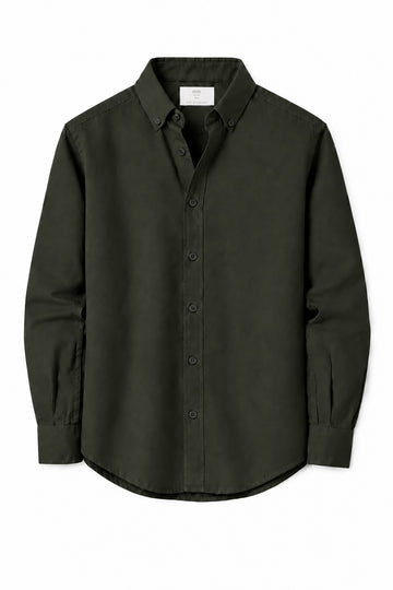 IVAR Olive Oxford Shirt