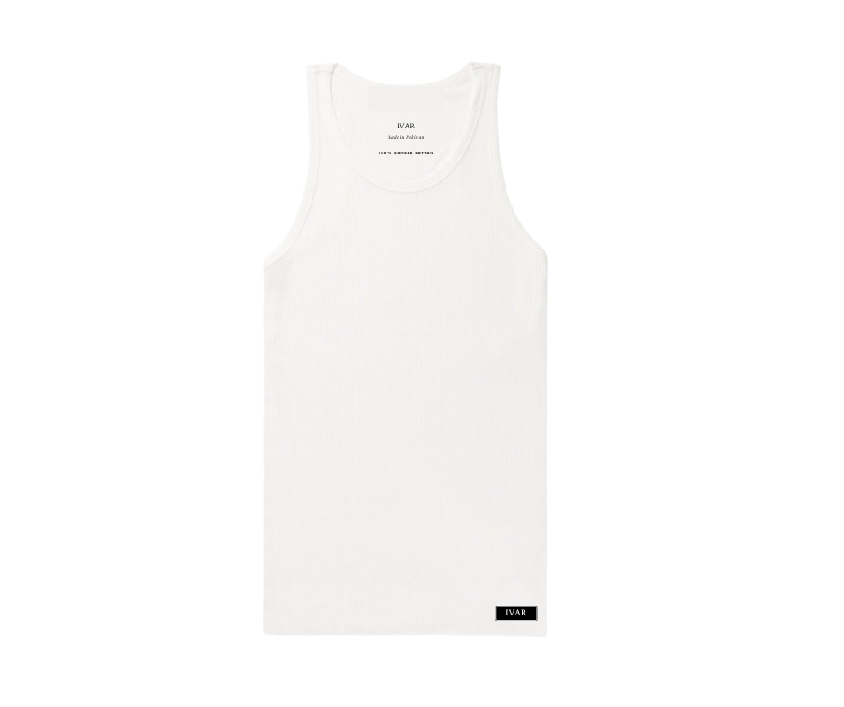 Ribbed Vest (100% Combed Cotton)