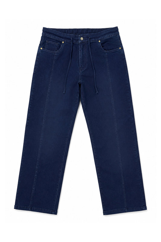 IVAR® Dark Blue Rail Denim Joggers