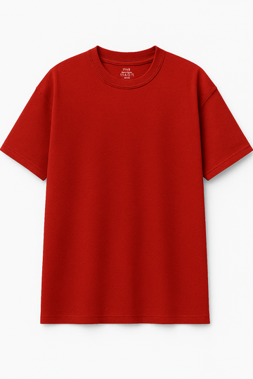 IVAR® Red Oversized Tshirt