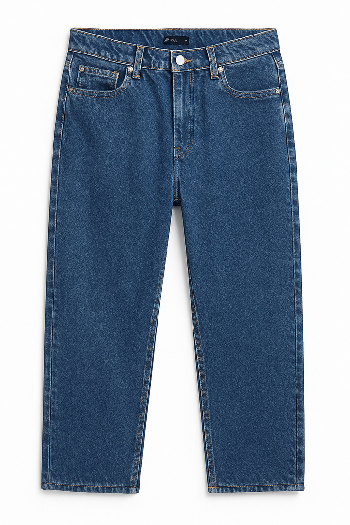 IVAR® Dark Blue Relaxed Fit Denim